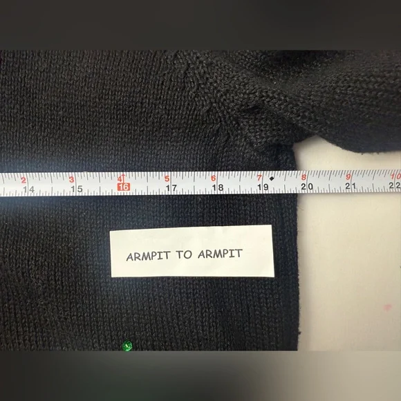 Sarah Bentley Christmas Zip Up Cardigan Trees Gifts Beads Embroidered Medium - Picture 8 of 10